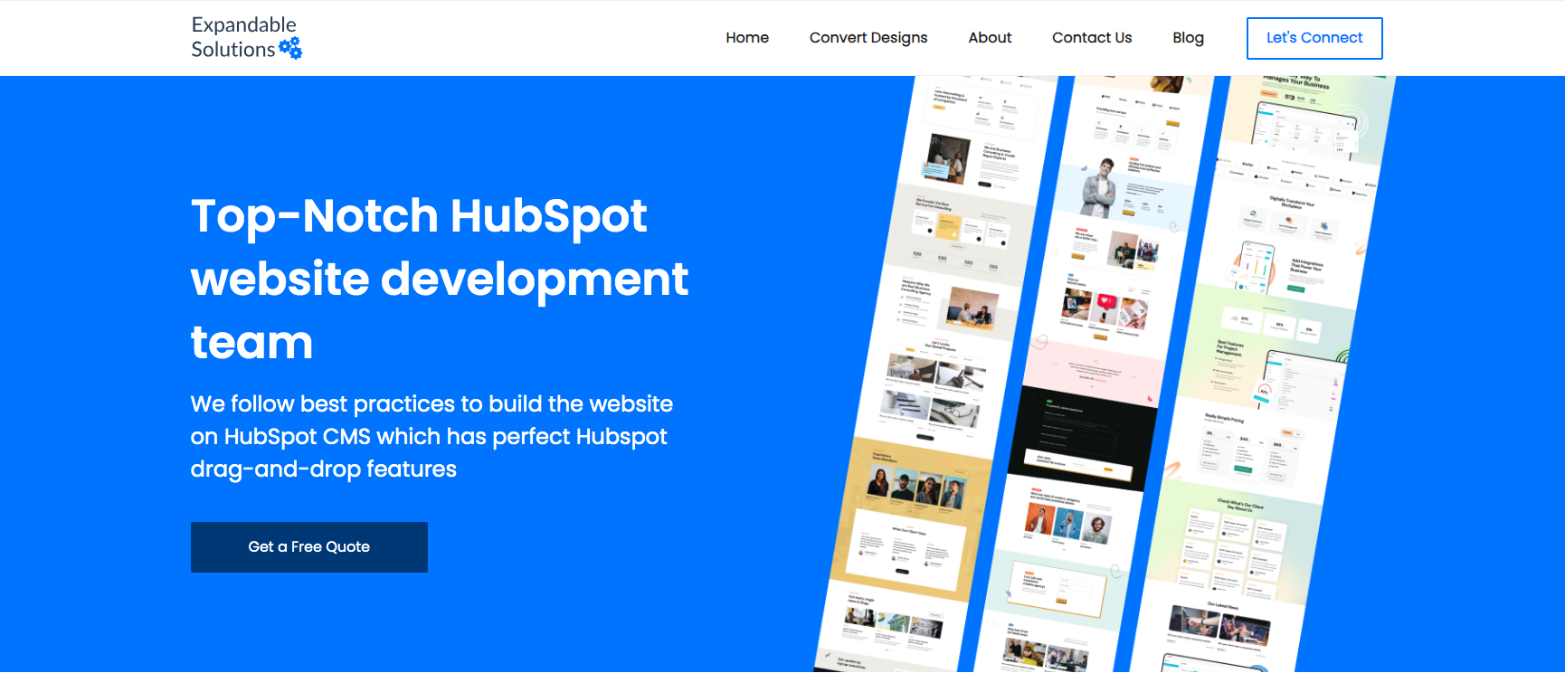 Hubspot website development services